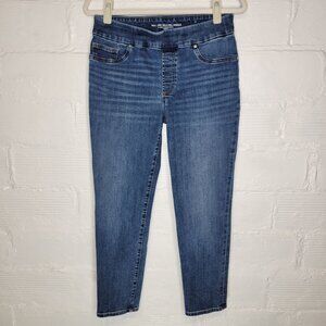 Chico's Women's Size 6 Jeans Pull On Jegging Ankle